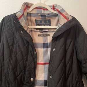 Barbour quilted coat